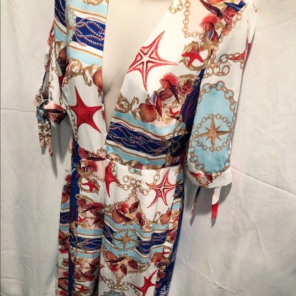 Glamorous Nautical Pantsuit, size 6/8 - Picture 5 of 7